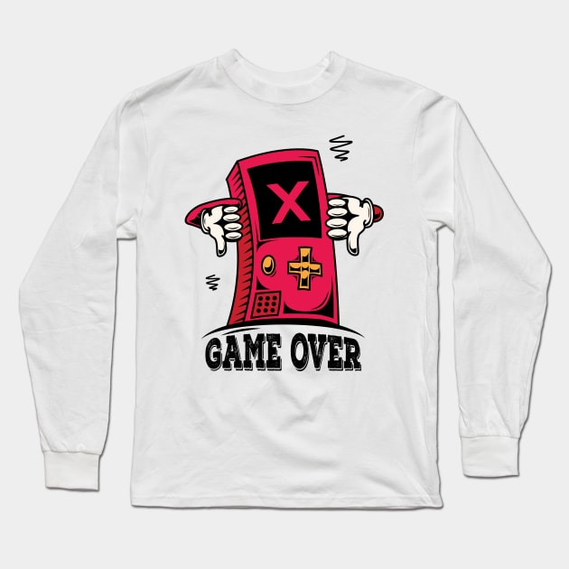 Game Over Long Sleeve T-Shirt by Diannas